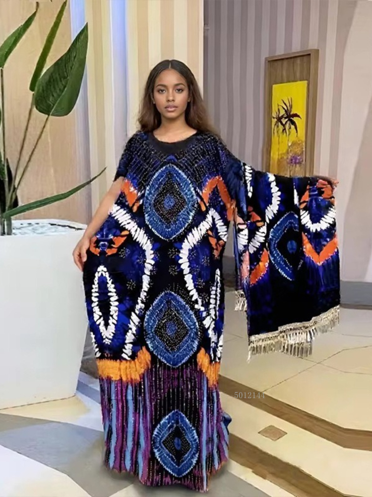 Abaya Modest Wear - Elegant Floral Abaya Modest Fashion Dress
