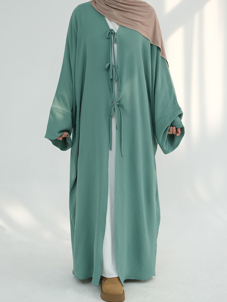 Abaya Modest Wear - Muslim Women Dubai Turkish Abaya Eid