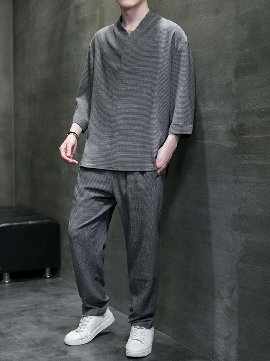 New Men's Cotton Linen Short S - Ethnic Style review and price