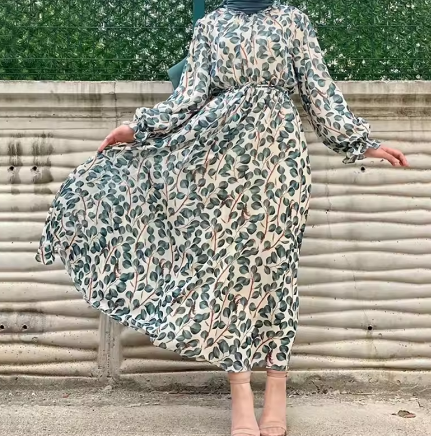 New Summer Floral Abaya Dubai  - Abaya Modest Wear review and price