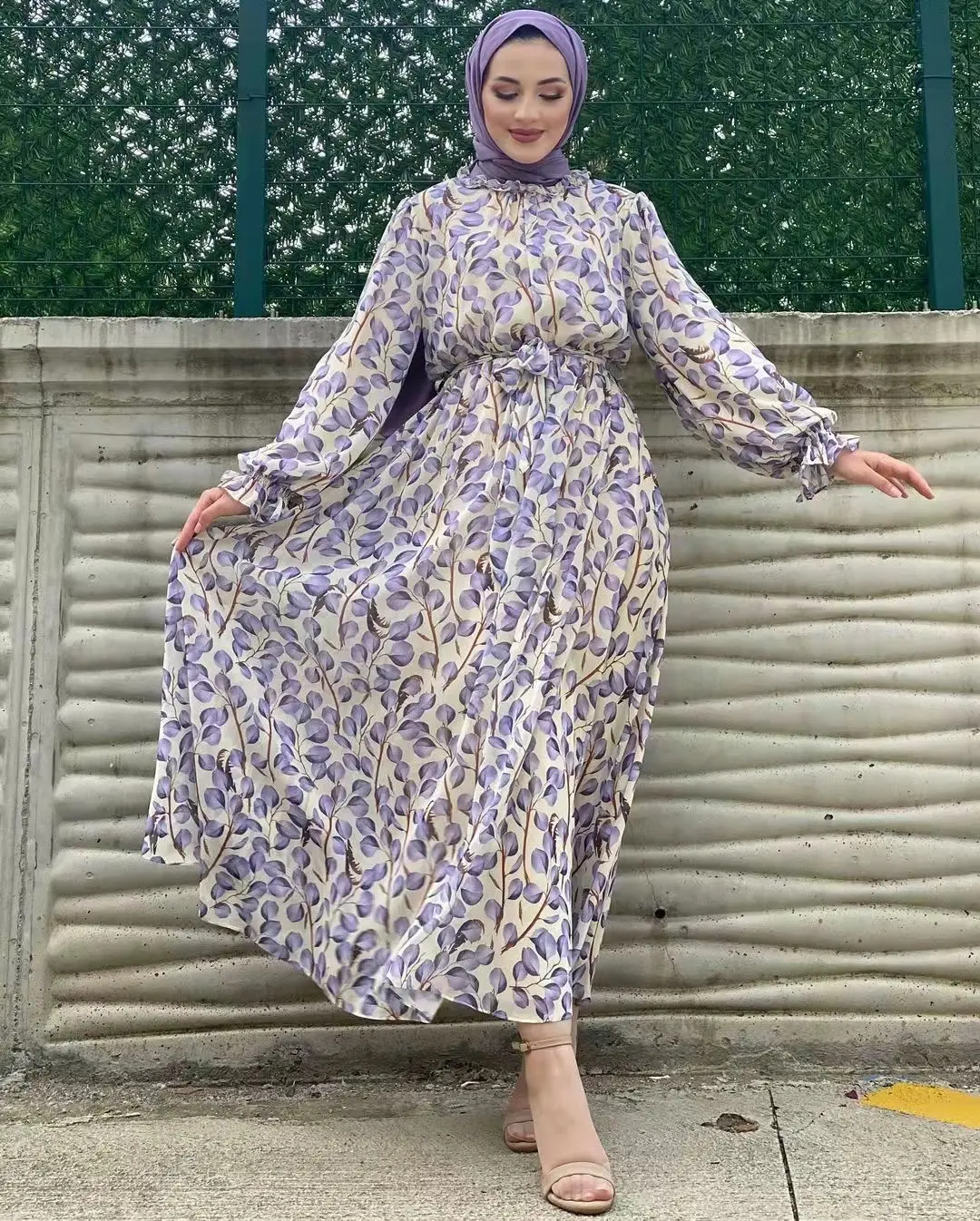 New Summer Floral Abaya Dubai  - Abaya Modest Wear review and price