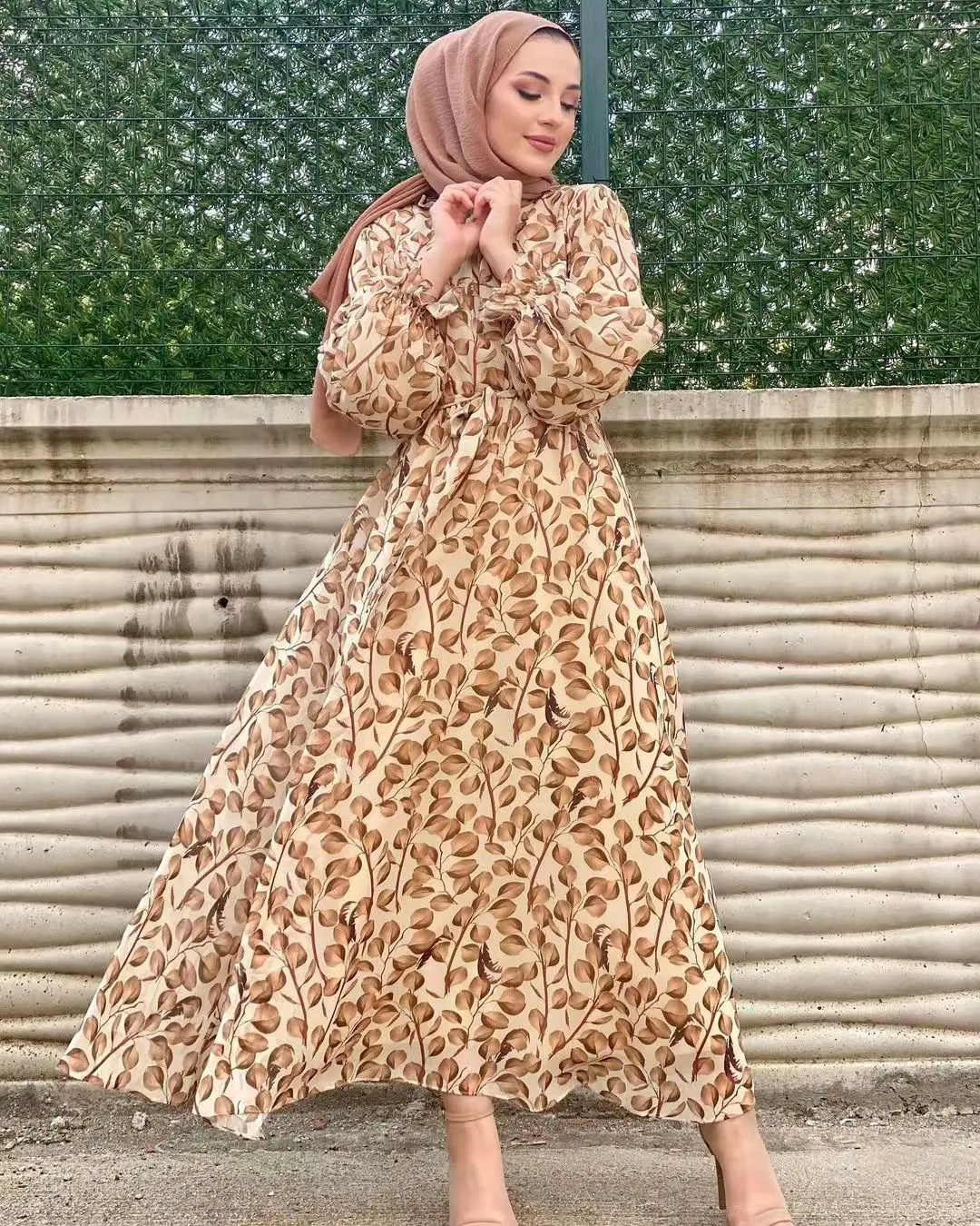 New Summer Floral Abaya Dubai  - Abaya Modest Wear review and price