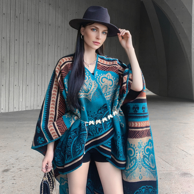Women's Oversized Boho Paisley - Winter Ethnic Fashion For Women review and price
