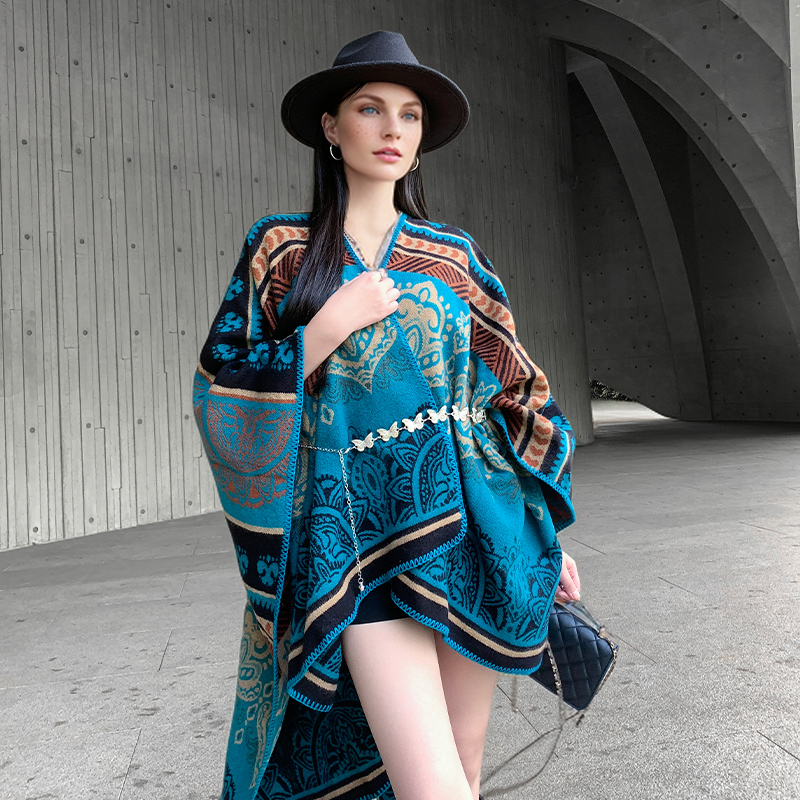 Women's Oversized Boho Paisley - Winter Ethnic Fashion For Women review and price