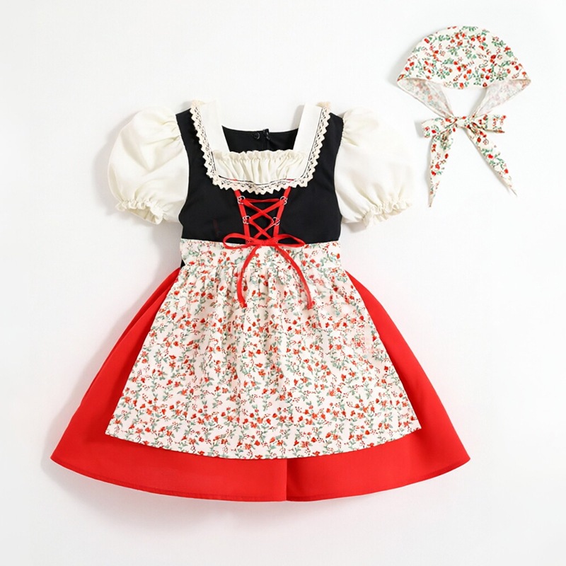 Children's Bavarian Farmhouse  - Ethnic Fashion Girls review and price