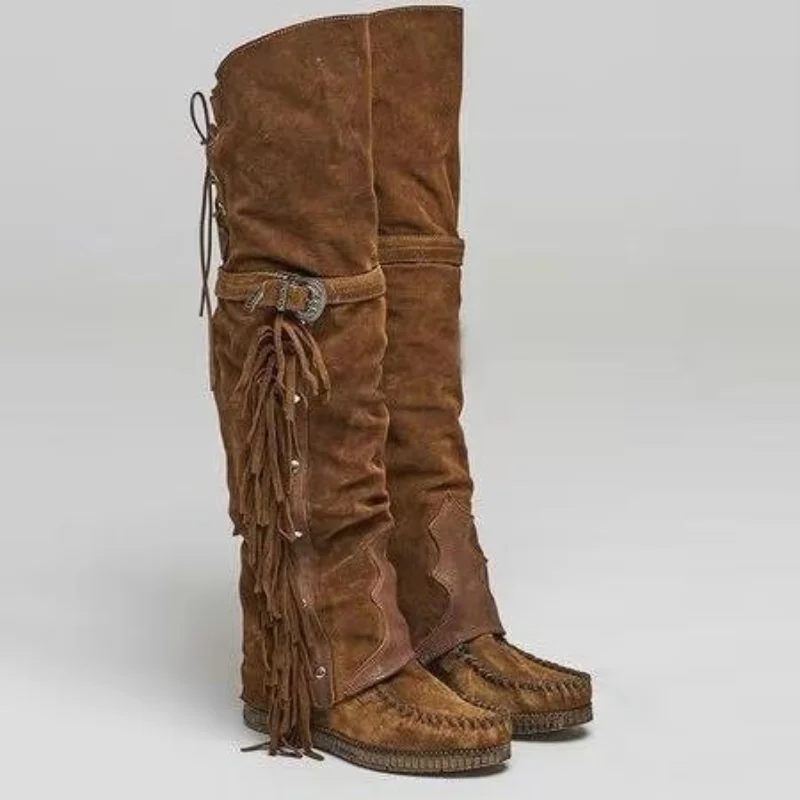 Fashion Bohemia Knee-length Wo - Ethnic Style review and price