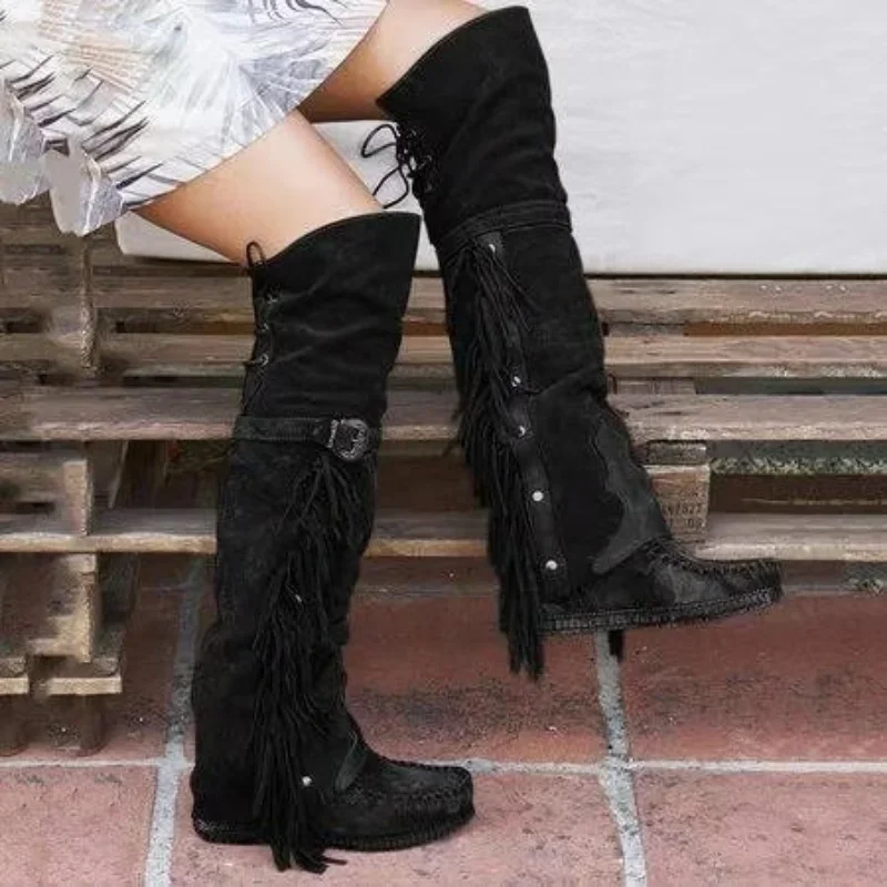 Fashion Bohemia Knee-length Wo - Ethnic Style review and price