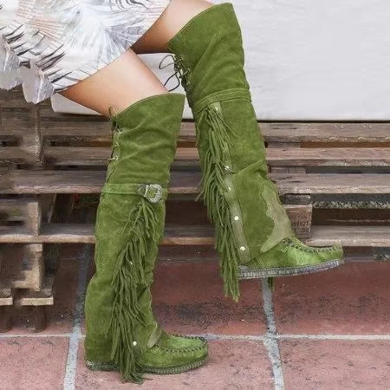 Fashion Bohemia Knee-length Wo - Ethnic Style review and price
