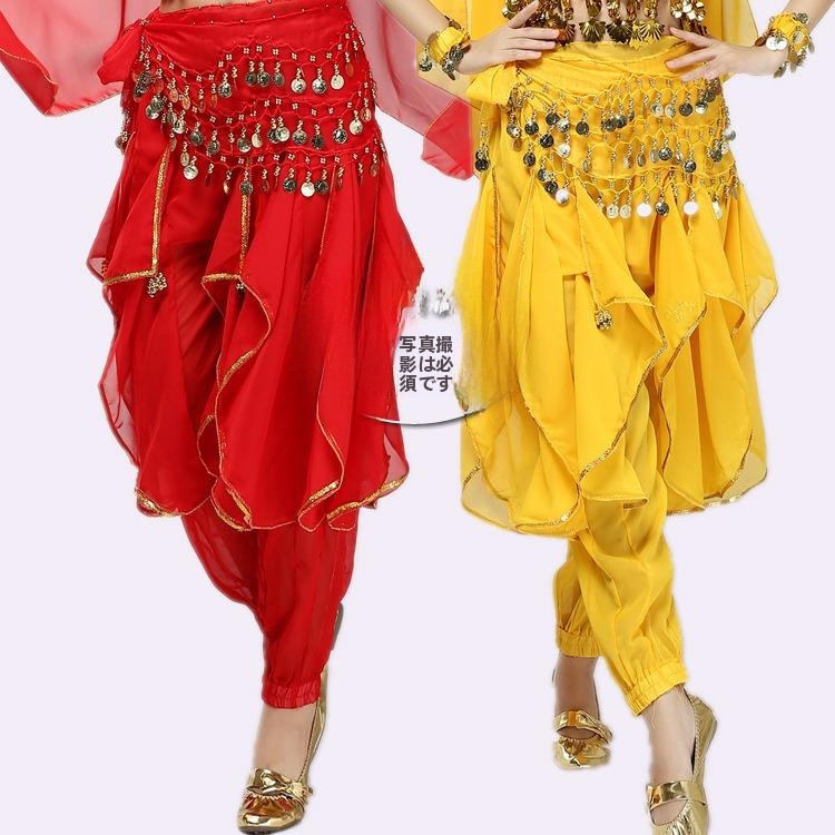 Belly Dance Skirted Trousers H - Ethnic Wear review and price