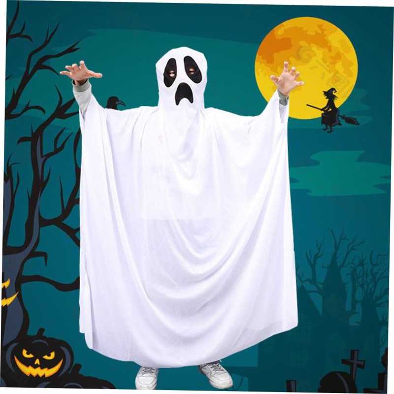Halloween Ghost Cloak Funny Pa - Ethnic Wear review and price