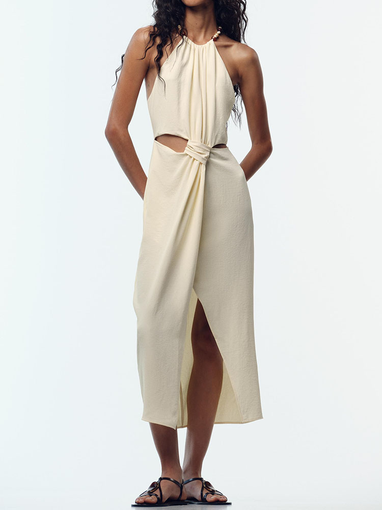 Fashionable Midi Dress ZA2025  - Ethnic Wear review and price