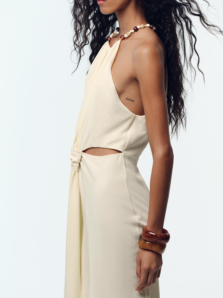 Fashionable Midi Dress ZA2025  - Ethnic Wear review and price