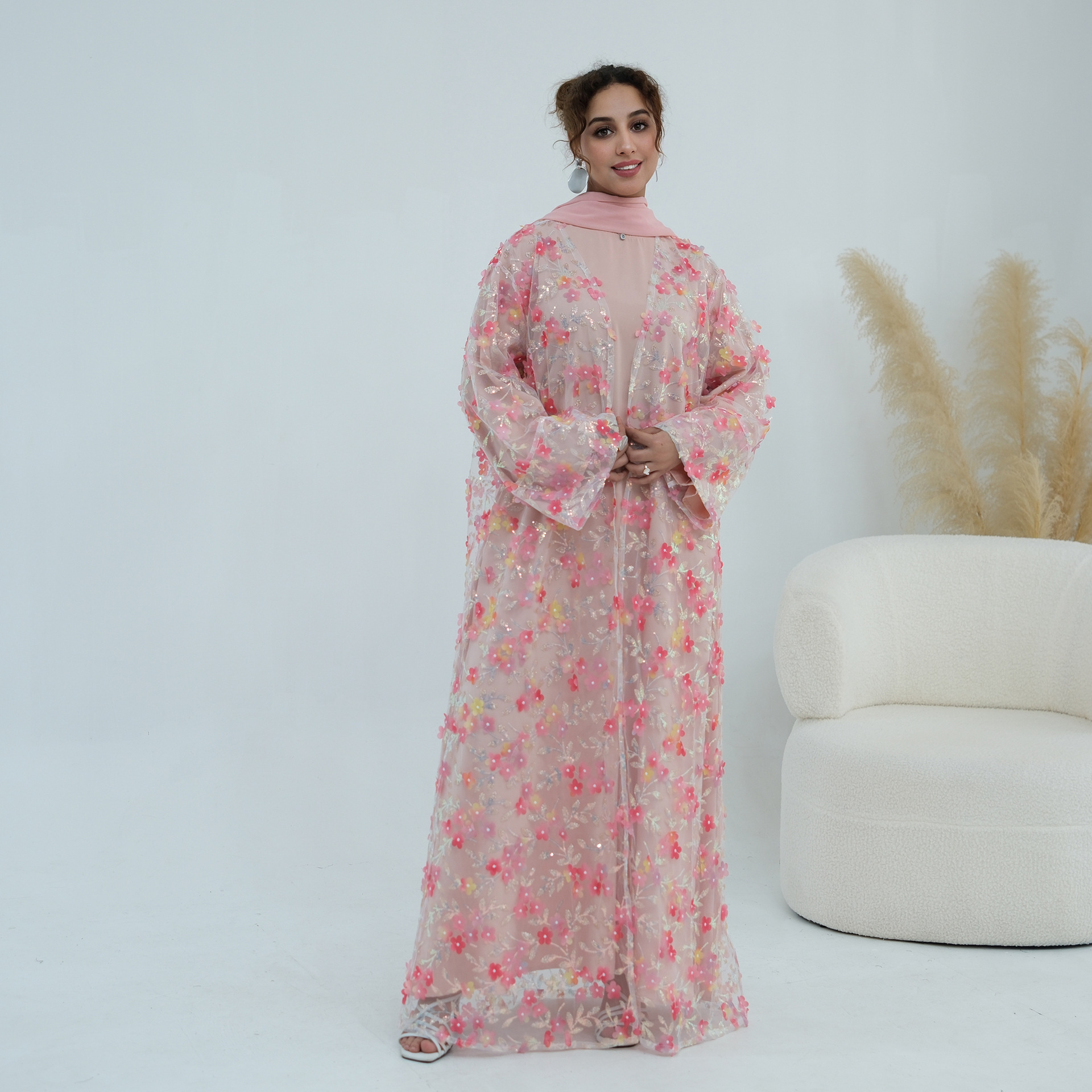 2026 Luxury Abaya EID 3D Flora - Abaya Modest Wear review and price