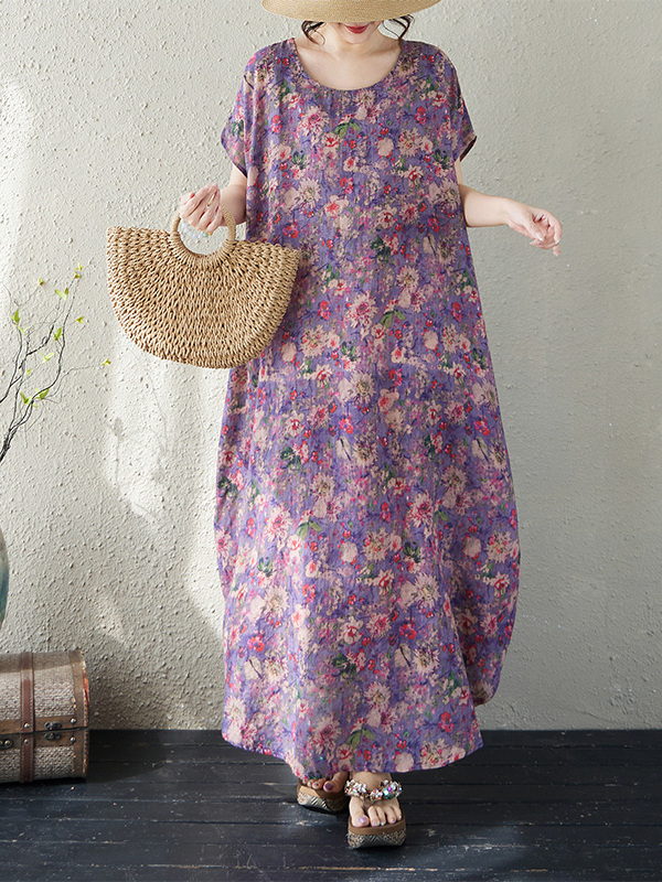 Loose Fit round Neck Cotton Li - Ethnic Fashion Walk review and price