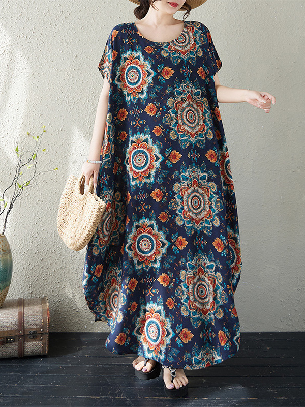 Loose Fit round Neck Cotton Li - Ethnic Fashion Walk review and price