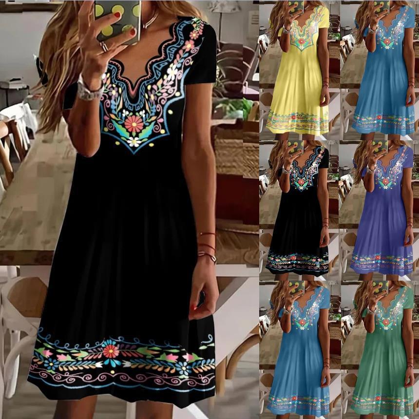 Ethnic Style Printed Collar Sh - Ethnic Fashion Walk review and price