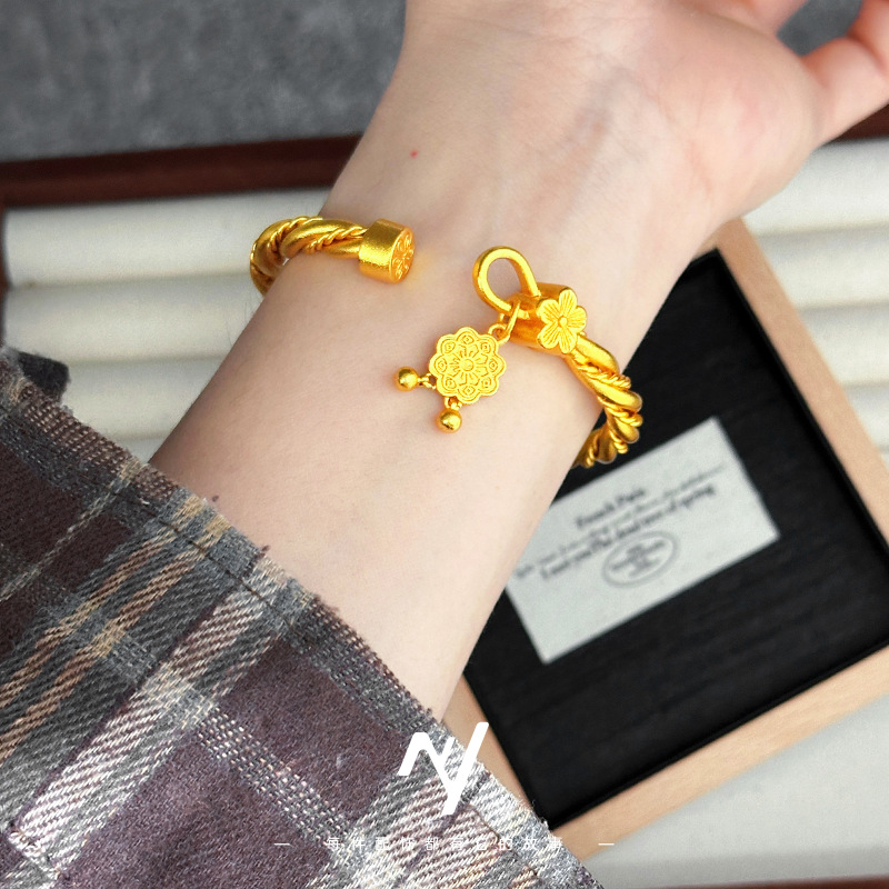 9999 AU750 18K real gold store - Ethnic Fashion Store review and price