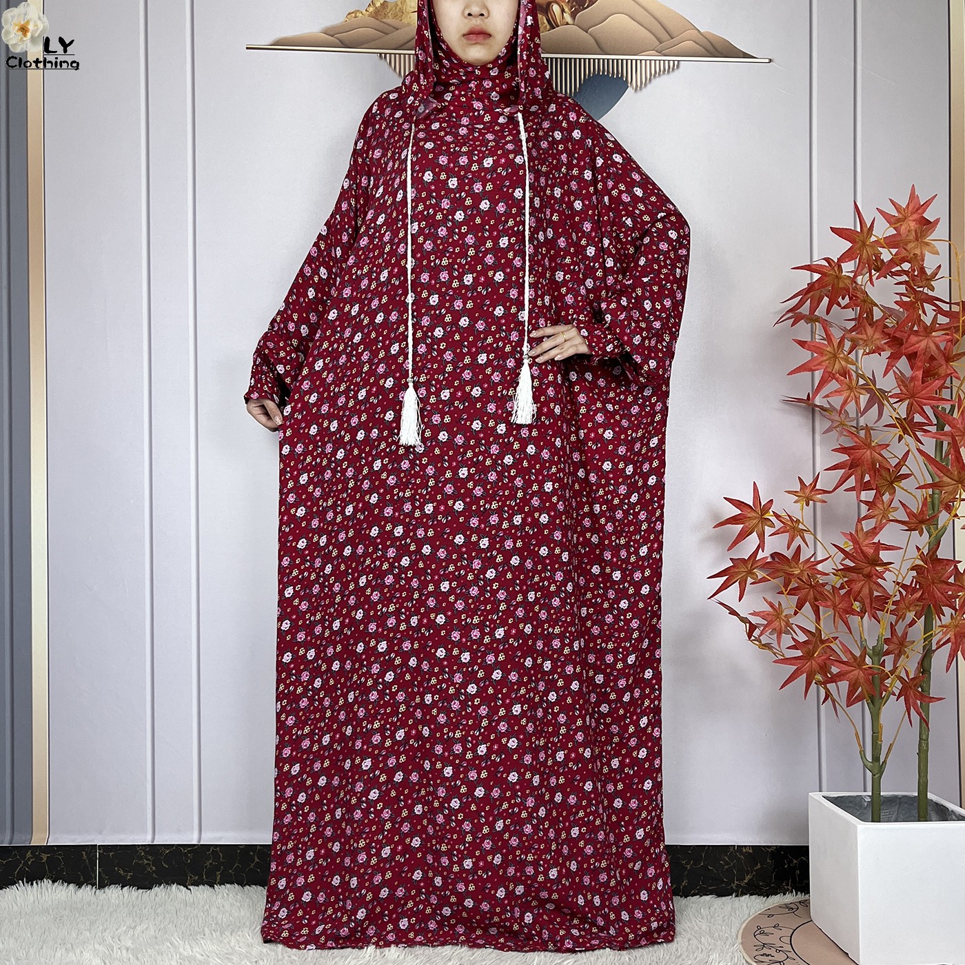 Newest Muslim Hijab Long Sleev - Ethnic Gown review and price