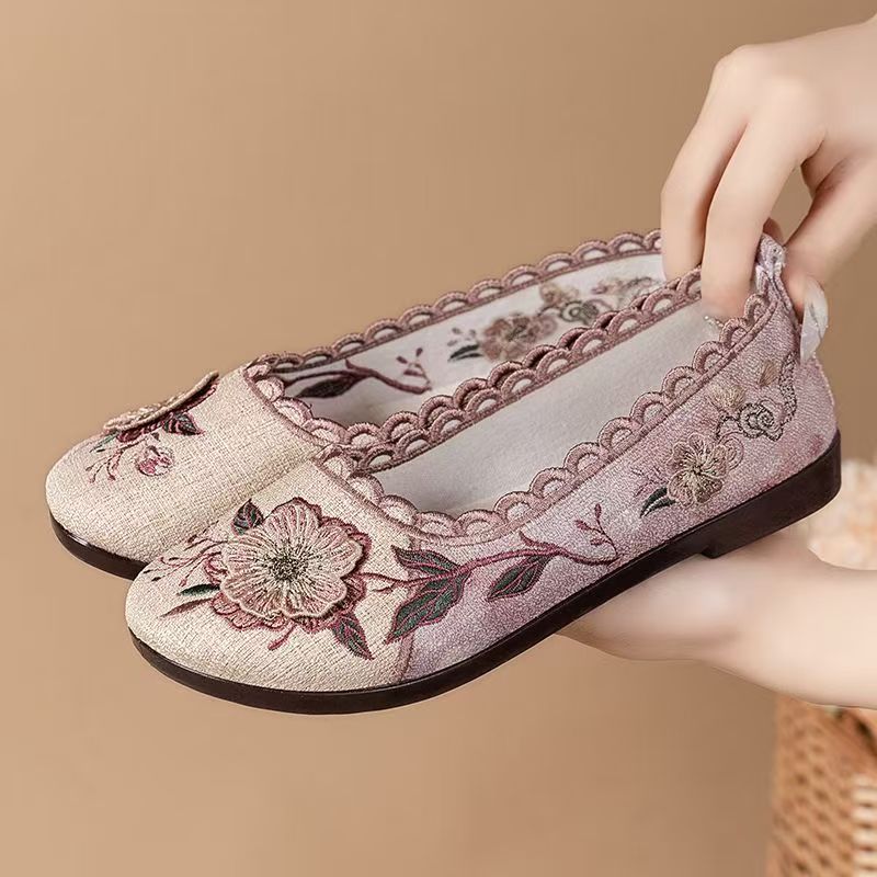 Women Spring Autumn New Flat s - Ethnic Style review and price