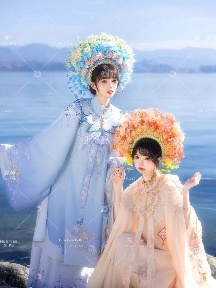 Xunpu Girl's Ming Dynasty Hanf - Ethnic Wear review and price