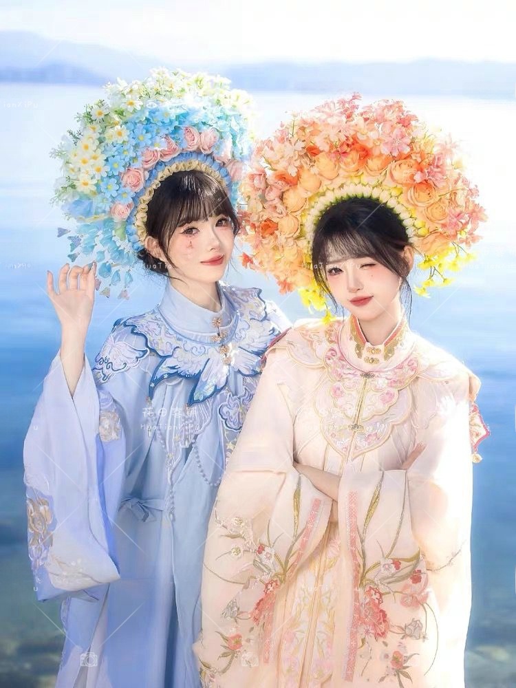 Xunpu Girl's Ming Dynasty Hanf - Ethnic Wear review and price