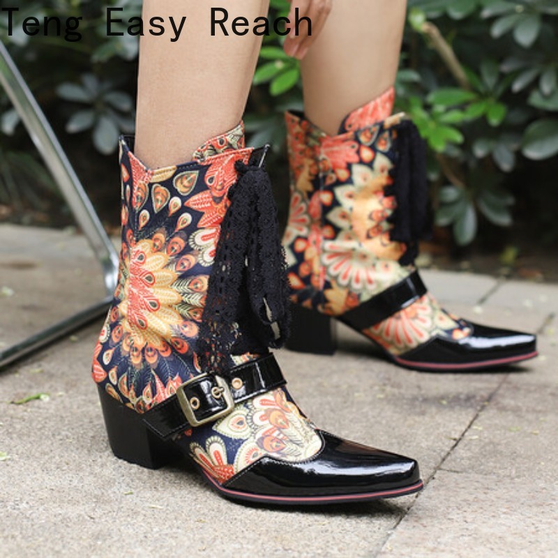 Autumn Winter Women Shoes Mid  - Winter Ethnic Fashion For Women review and price