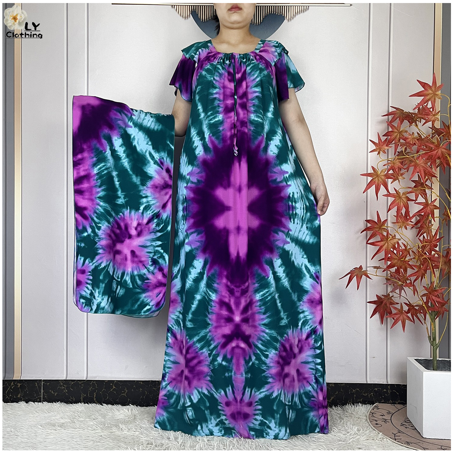 2025 Muslim Cotton Abayas Shor - Ethnic Gown review and price