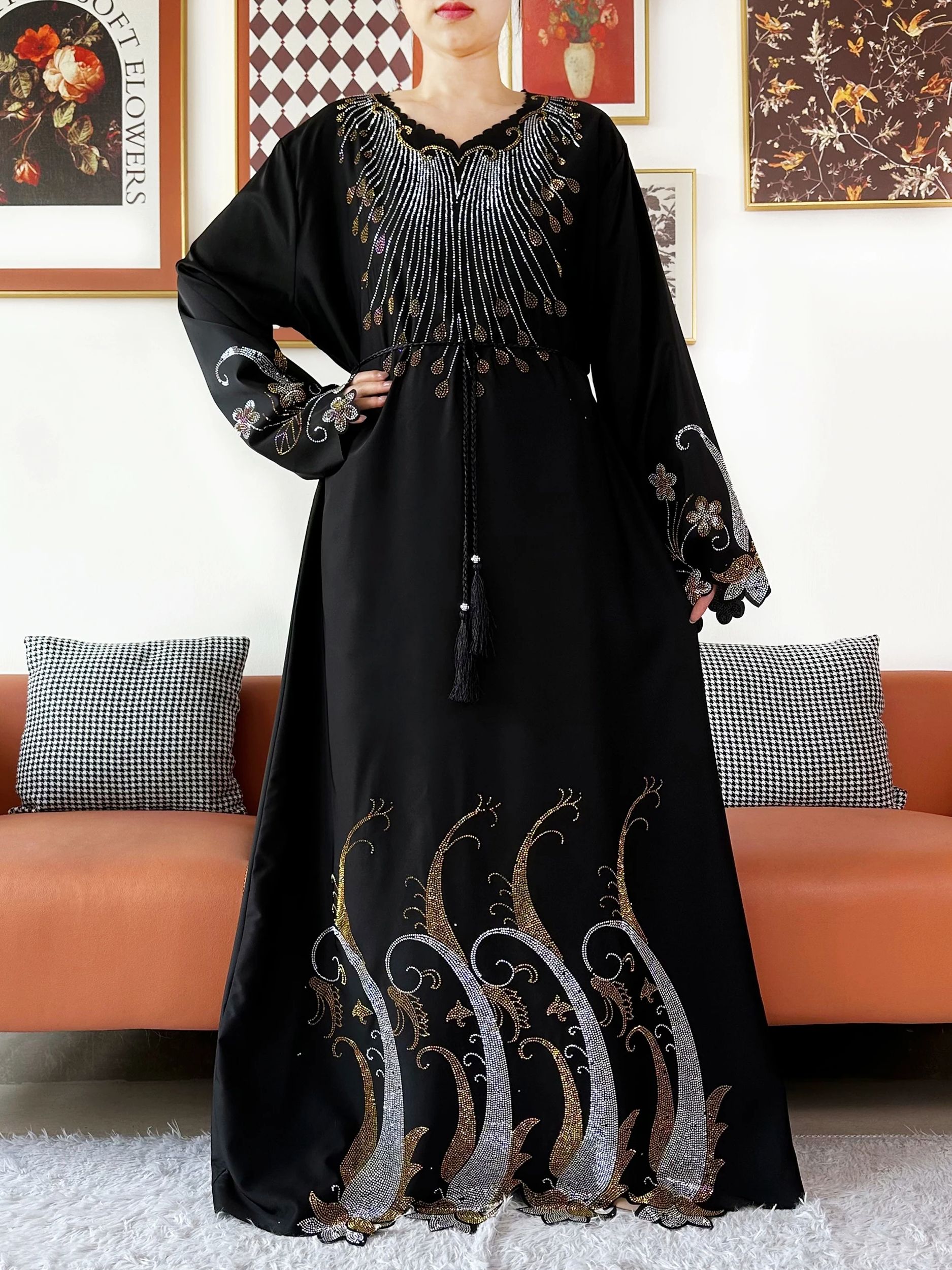 2025Fashion Dubai Diamond Musl - Abaya Modest Wear review and price