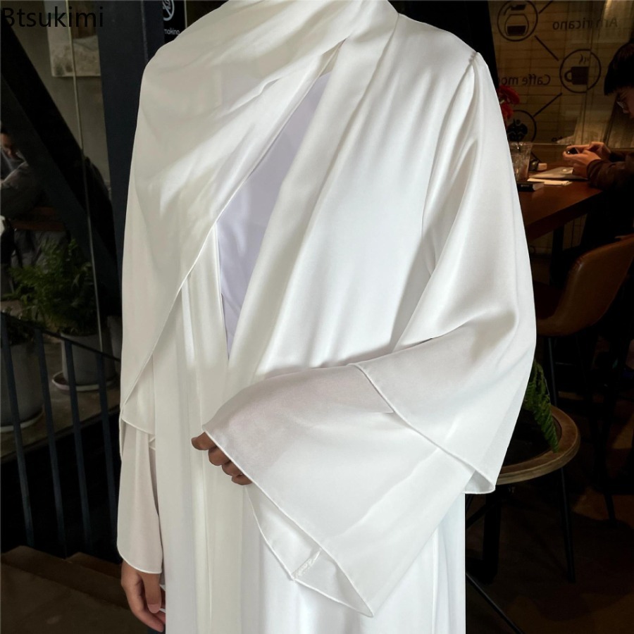 New Chiffon Open Abaya Dubai T - Ethnic Gown review and price