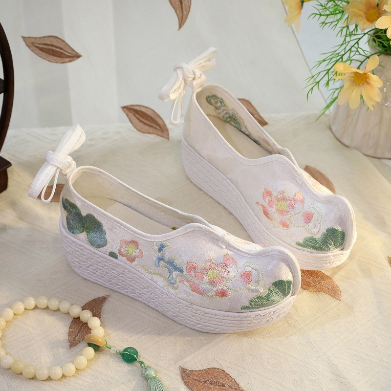 2026 Women's White Lotus Embro - Ethnic Style review and price