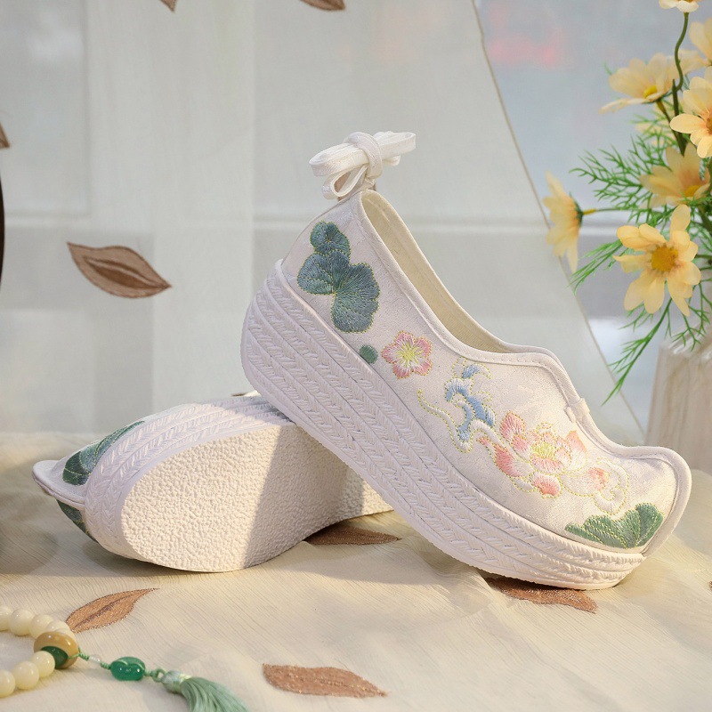 2026 Women's White Lotus Embro - Ethnic Style review and price