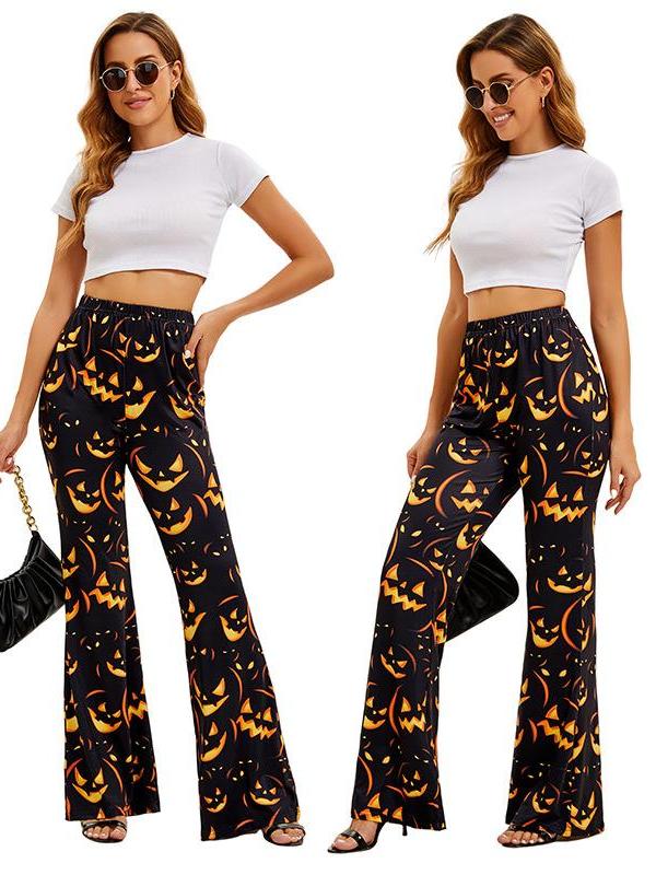Halloween Bat Pumpkin Print Wo - Ethnic Fashion Brand review and price