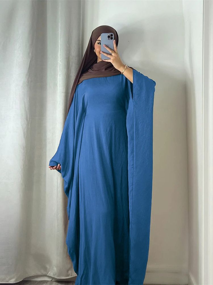 Ramadan Eid Soft Crepe Khimar  - Abaya Modest Wear review and price