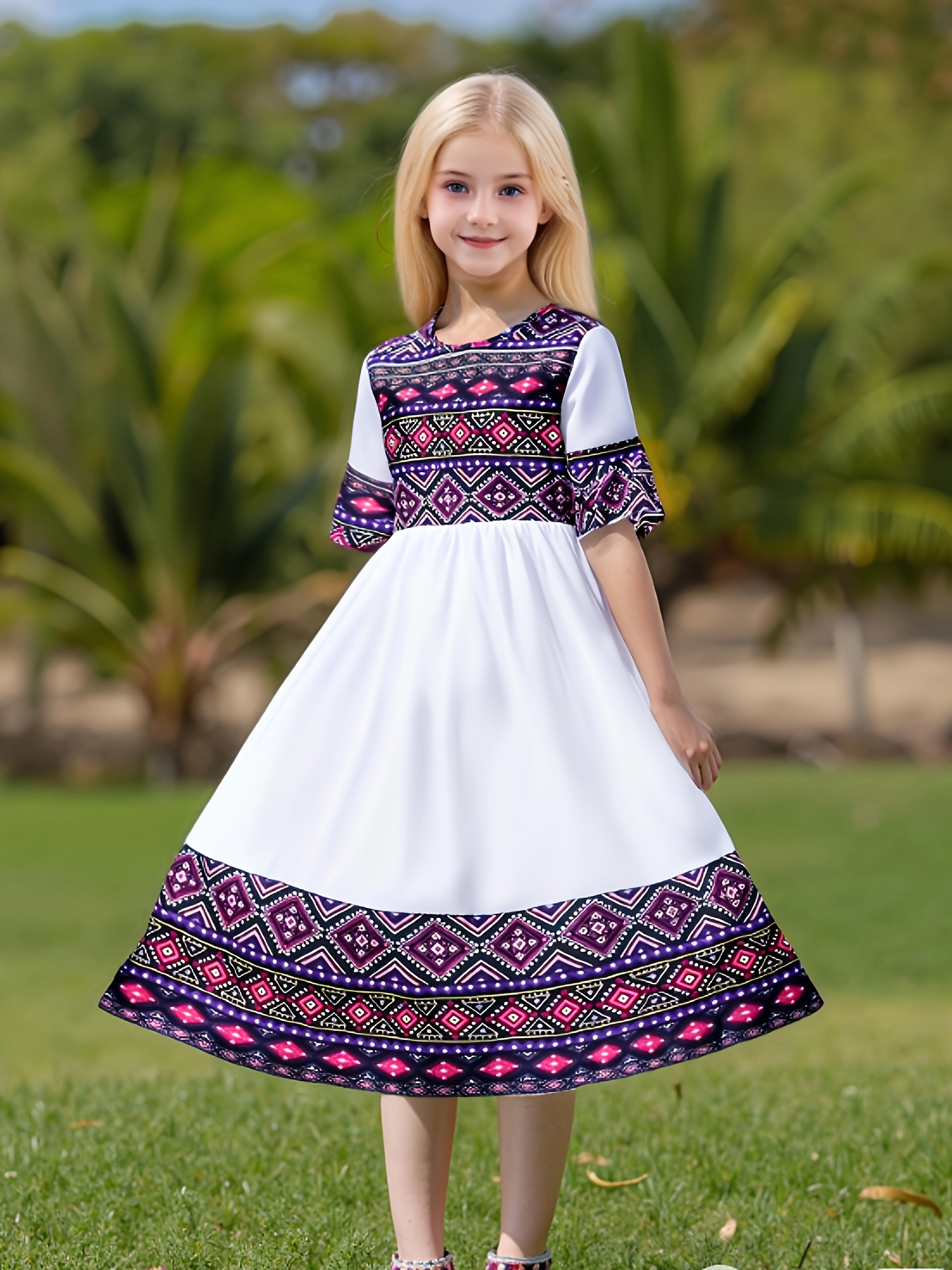 Summer children girls ethnic s - Ethnic Fashion Girls review and price