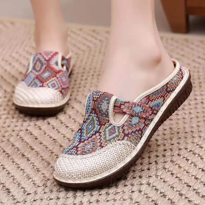 Womens Ethnic Style Slippers F - Ethnic Fashion Walk review and price