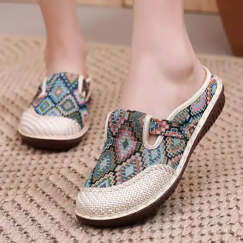 Womens Ethnic Style Slippers F - Ethnic Fashion Walk review and price