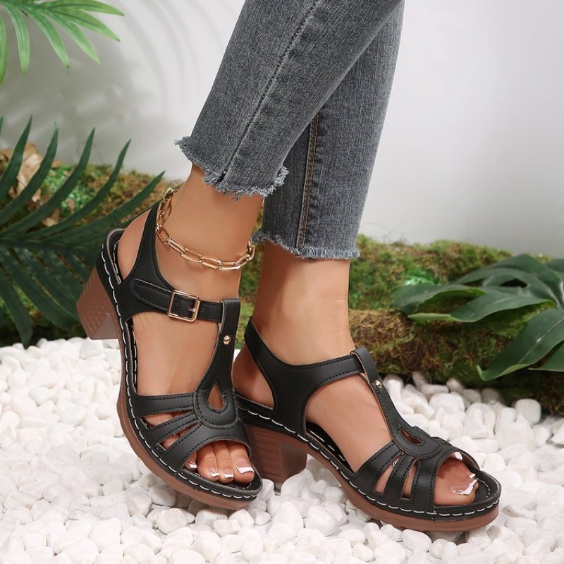 Women Ethnic Wedge Sandals Emb - Ethnic Fashion Walk review and price