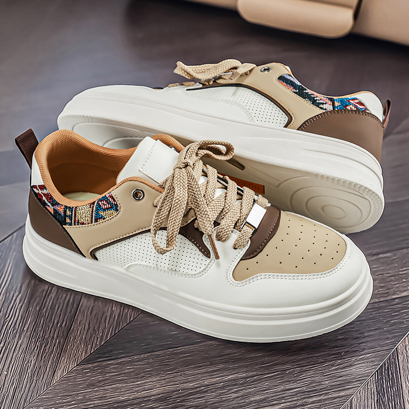 Men's White Platform Skate Sho - Ethnic Fashion Walk review and price